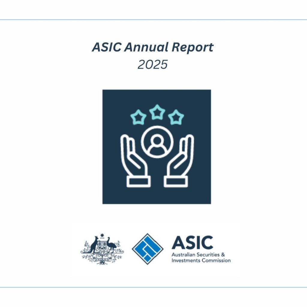 ASIC Annual Report 2025